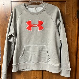 UNDER ARMOR WOMENS CREWNECK SWEATSHIRT (Size XL)